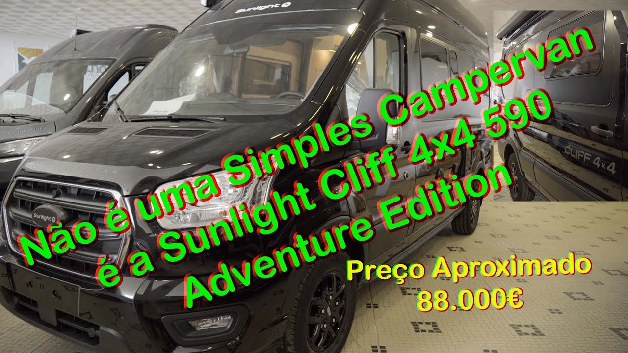 Campervan Sunlight Cliff 4x4 590 Adventure Edition