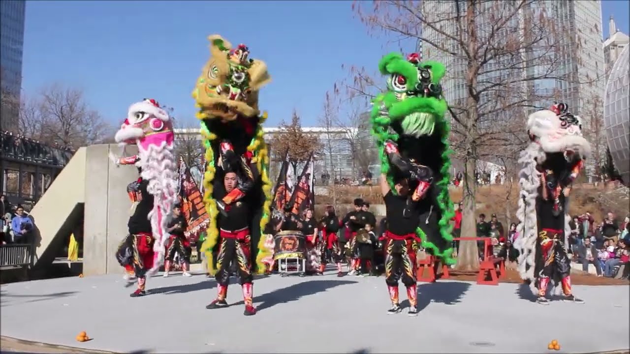 Hưng Việt Lion Dance Association | Myriad Botanical Gardens | Tết 2023