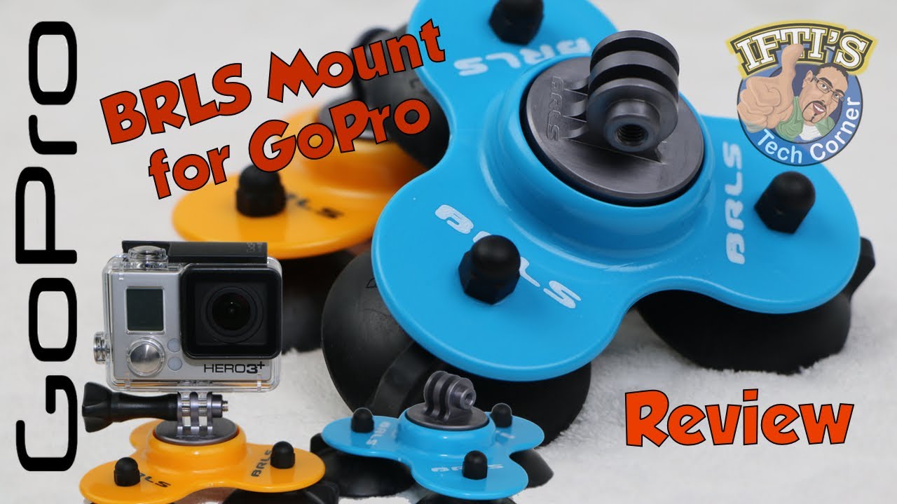 BRLS Mount for GoPro - Triple Suction Cup! - Review
