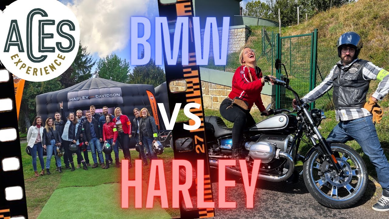ACES jour 2 : ESSAI BMW R18 et BALADE EN HARLEY