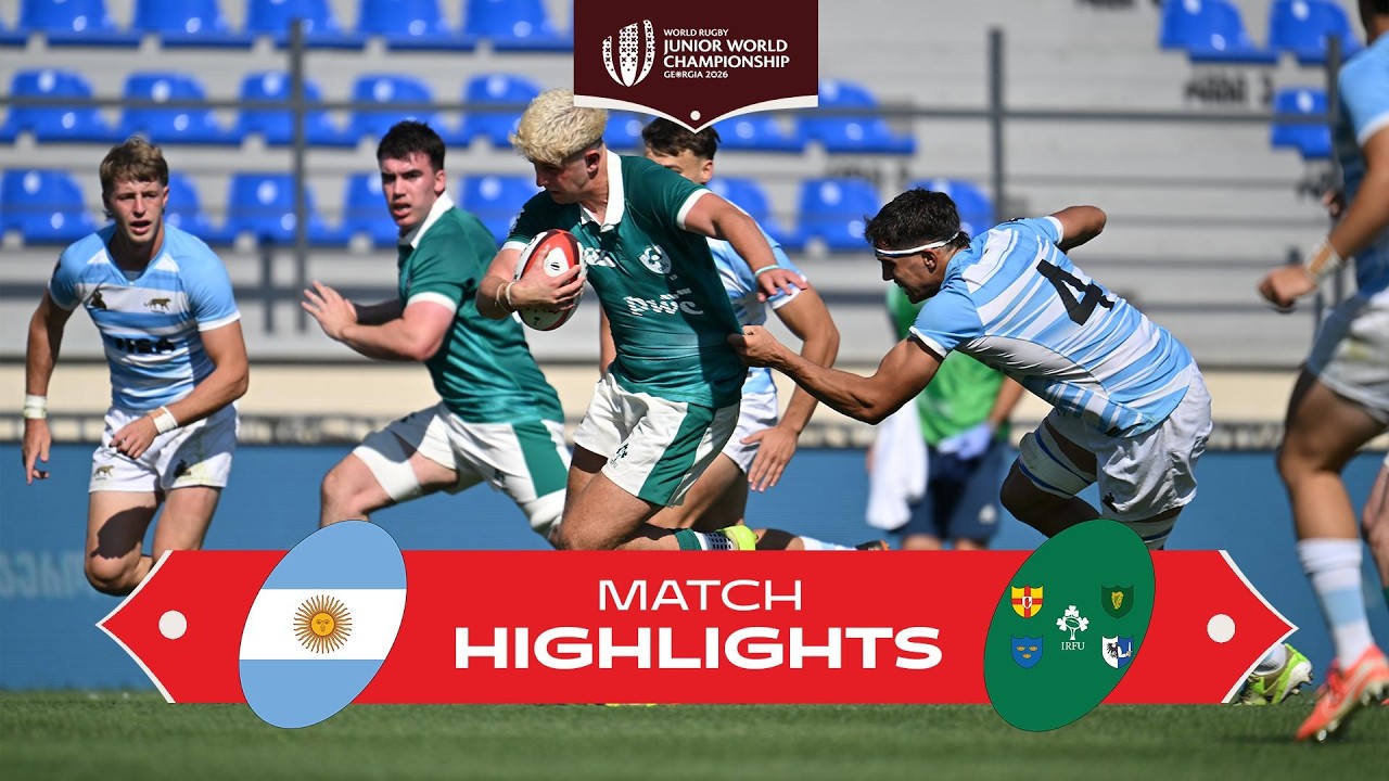 INSANE match 😱 | Argentina v Ireland | Junior World Championships 2026 | Match Highlights
