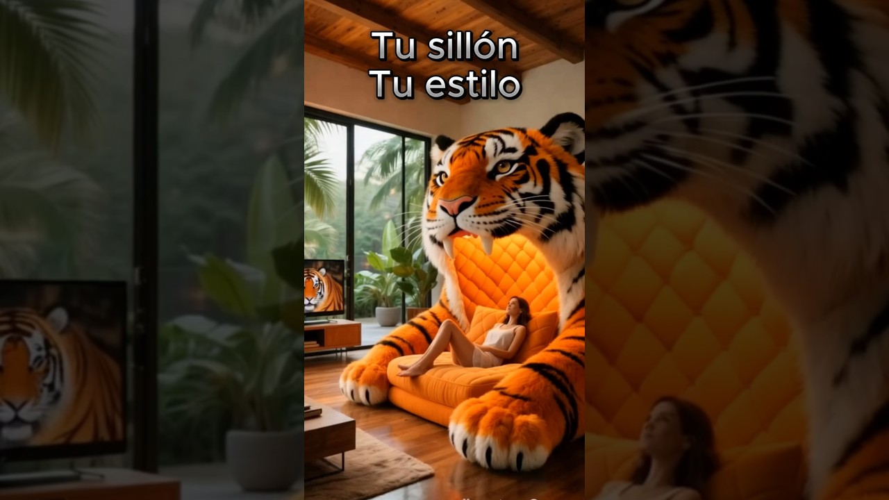 &iexcl;Necesito sillones animales ahora mismo! 🥰🥰 #dise&ntilde;o #decoracion #animales