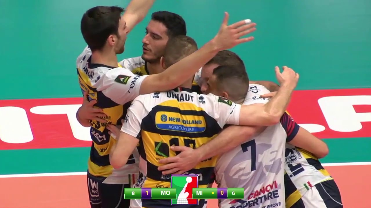 Superlega: Highlights Modena-Milano 3-0