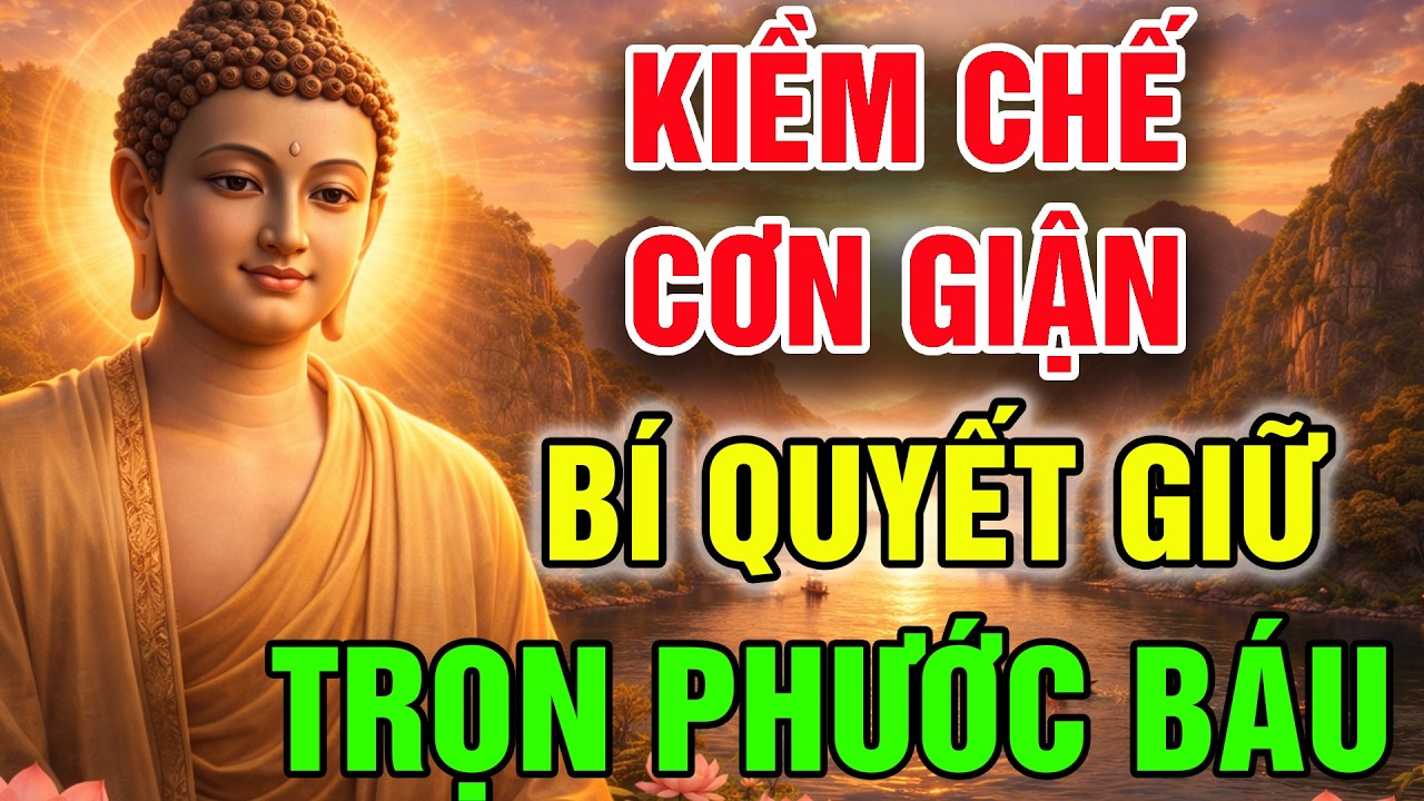 3 CÁCH KIỀM CHẾ CƠN NÓNG GIẬN - BÍ QUYẾT QUYẾT GIỮ TRỌN PHƯỚC BÁU | PHẬT PHÁP AN NHIÊN