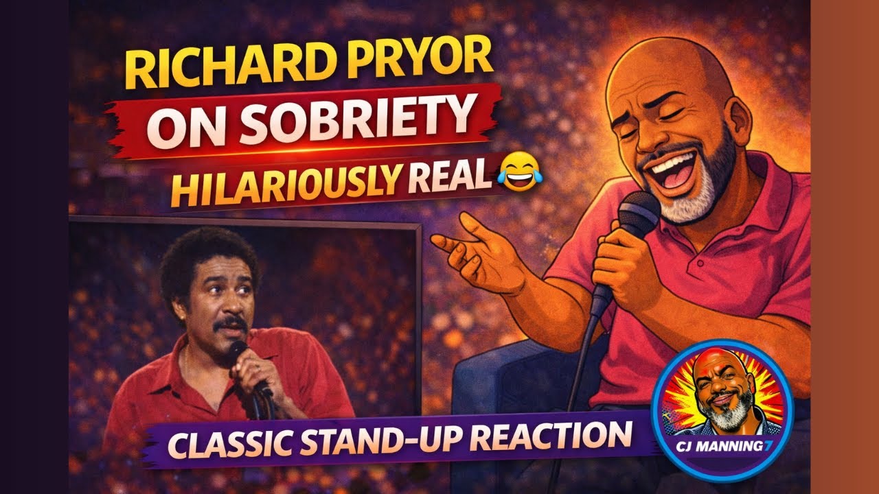 Richard Pryor on Sobriety Is HILARIOUSLY REAL 😂 | Classic Stand-Up Reaction