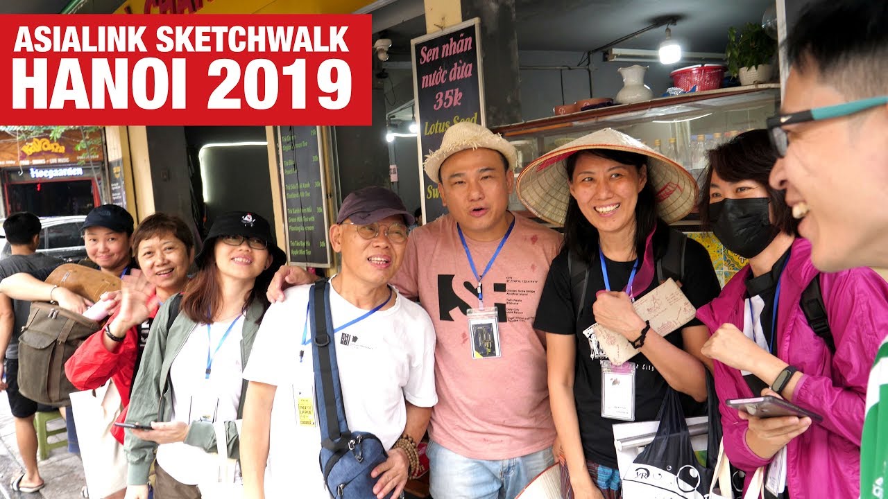 AsiaLink Sketchwalk Hanoi 2019