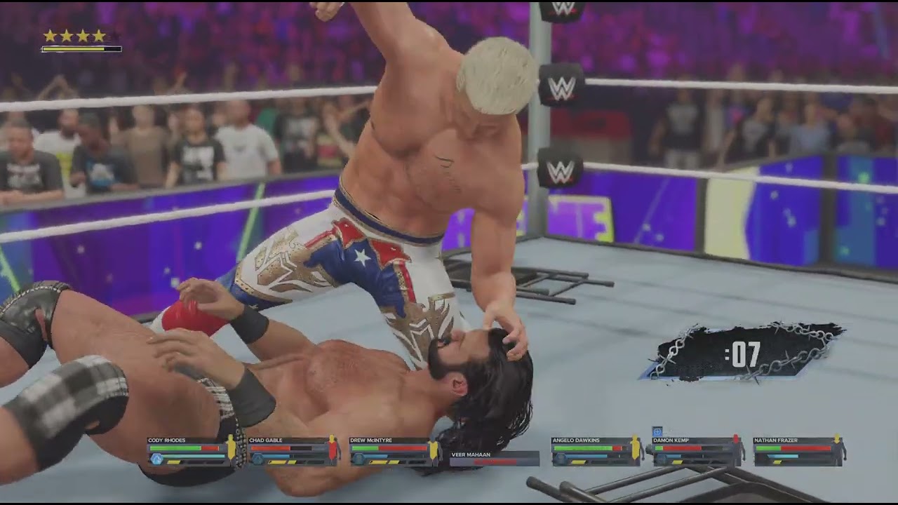 WWE. 2K 24. Just for fun.