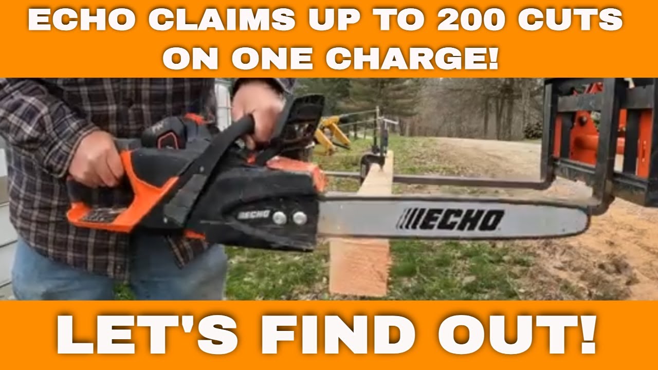 Echo DCS-5000 Claims Up To 200 Cuts On One Charge! Let's Find Out! #231