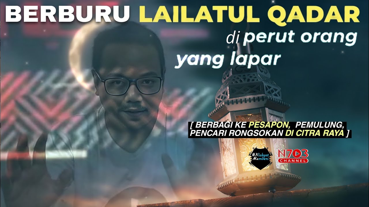 RAMADAN BERKAH❗️Mencari Lailatul Qodar di Jalan Raya, Masa Iya⁉️ |Rakyat Memberi