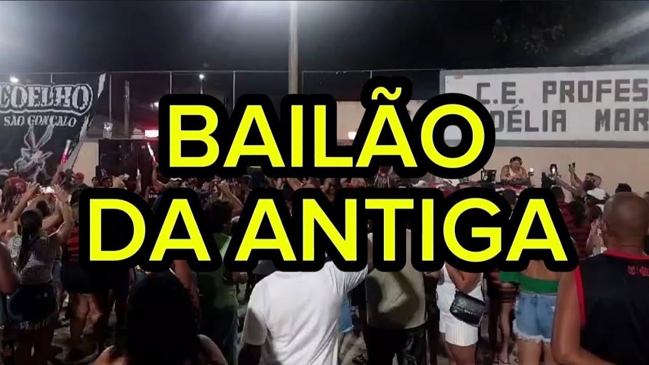 BAILÃO DA ANTIGA 