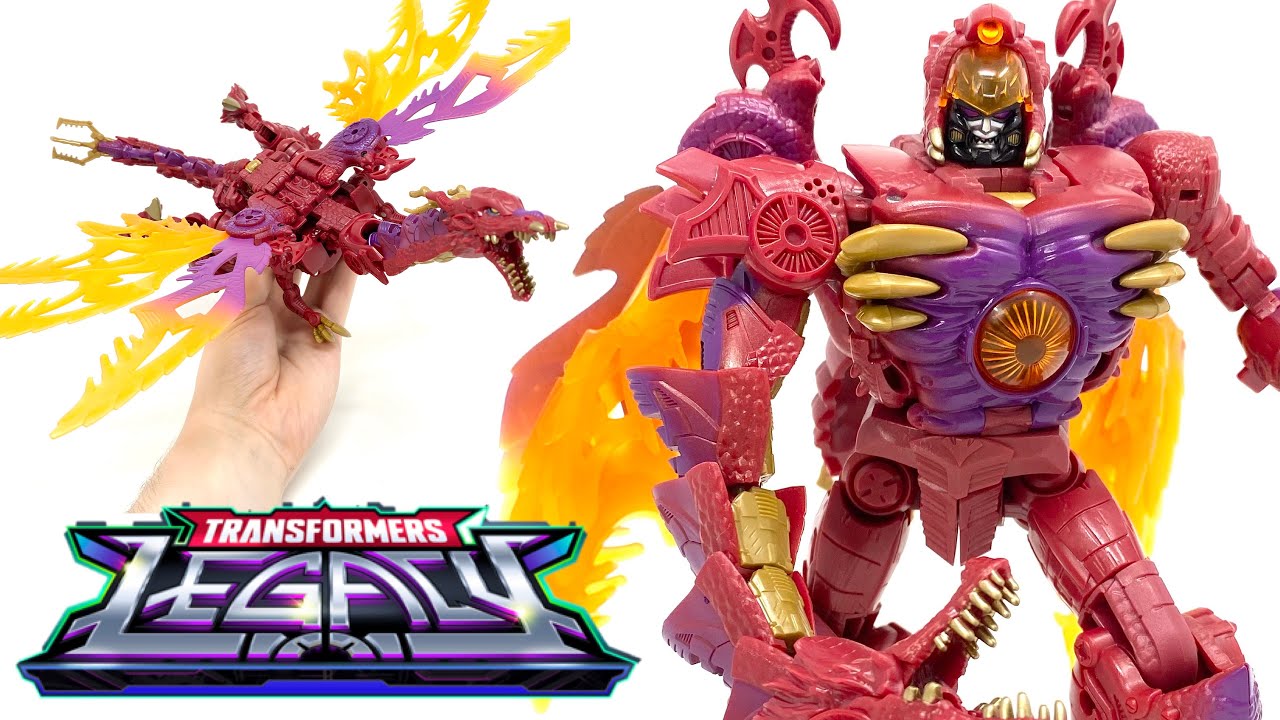 Обзор Transformers LEGACY Leader Class Transmetal II MEGATRON