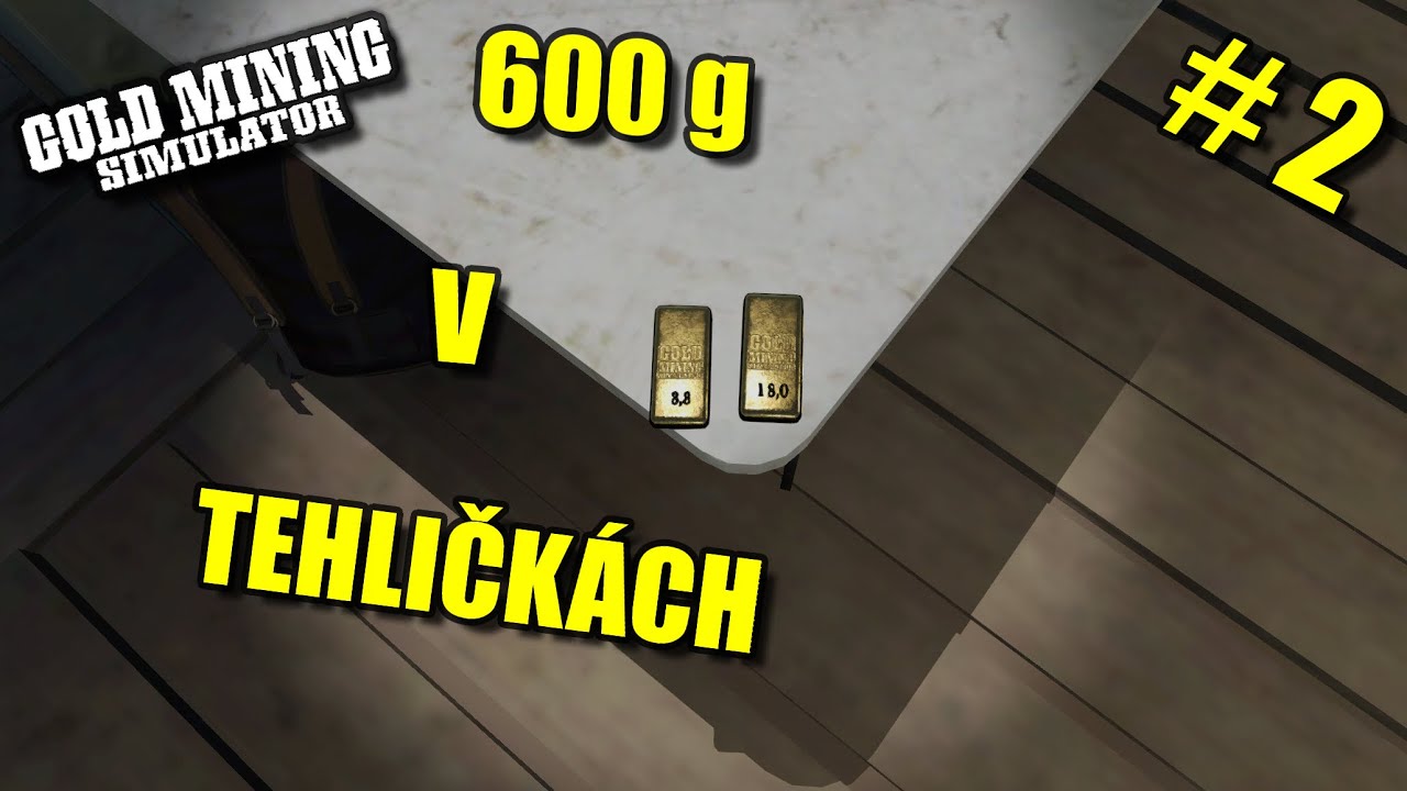 Gold Mining Simulator | Zásoba tehličiek | ep.2