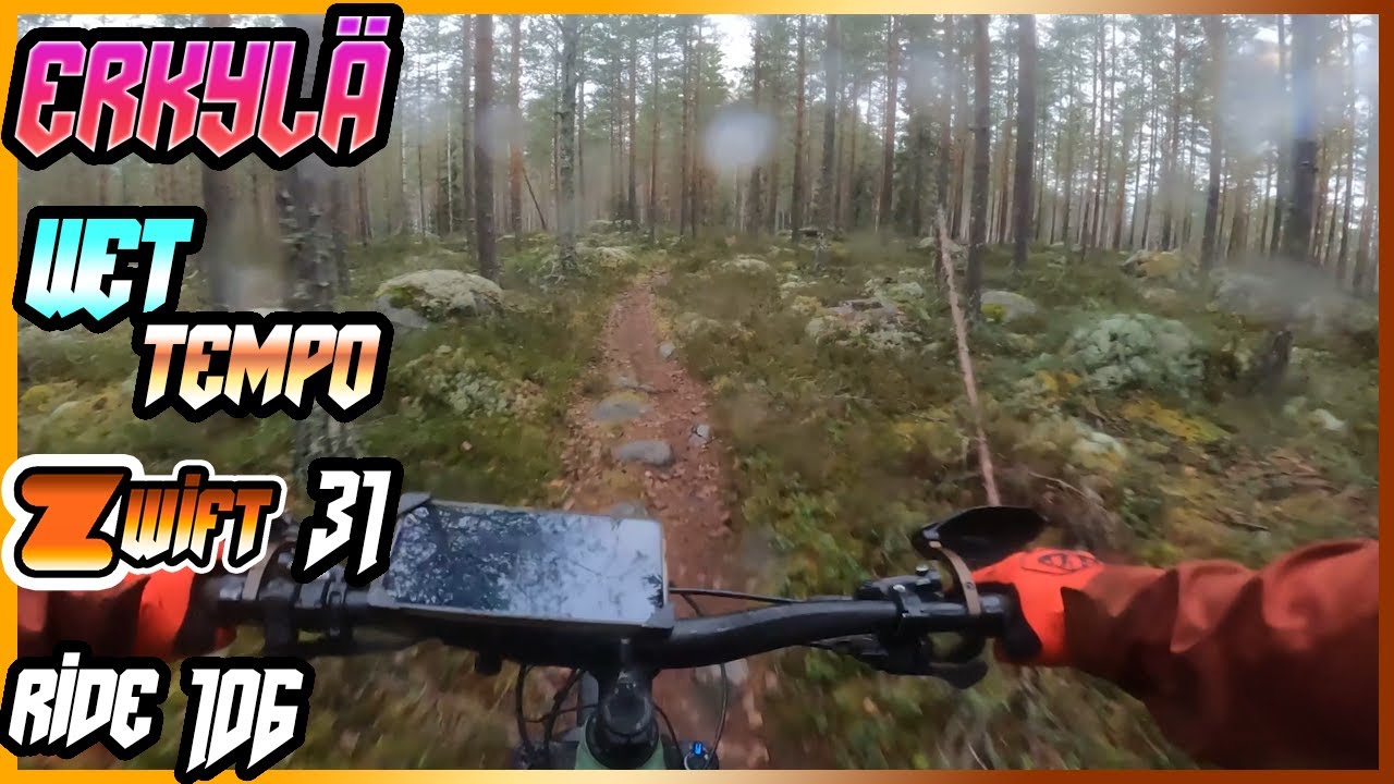 Zwift 31 | Erkylä Half Wet Pulls | Stable Fast Speed | Ride 106 eMTB 2024