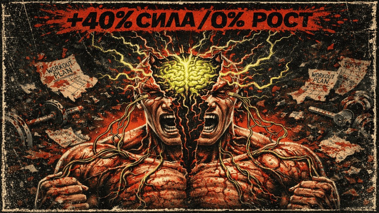 СИЛА vs ОБЪЁМ! Твои мышцы — это ЛОВУШКА?! РАЗОБЛАЧЕНИЕ!