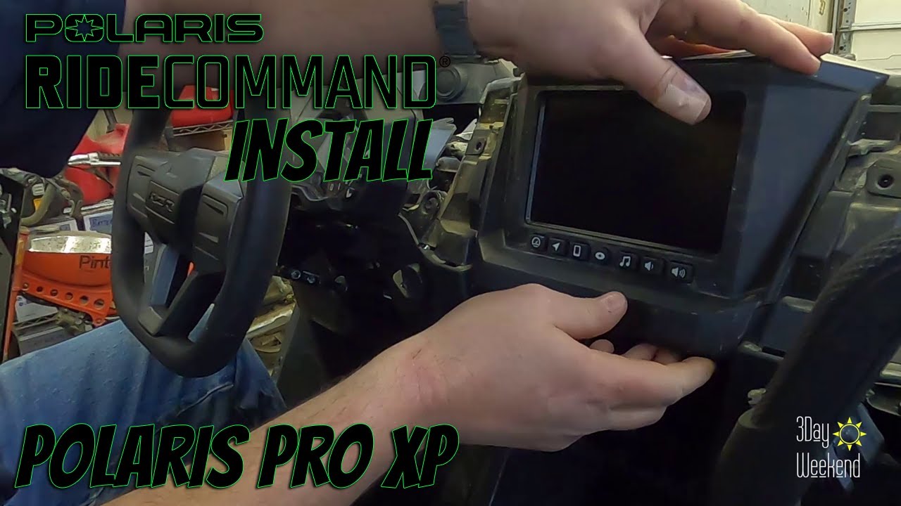 How to install the Polaris Ride Command system in a Pro XP.  Lots of wiring but a clean install!