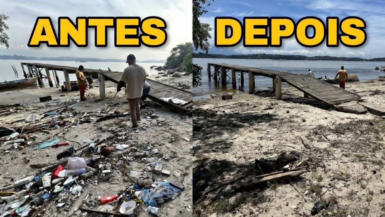 META: 2 TONEADAS EM 1 DIA! Será que vamos conseguir limpar essa ilha?