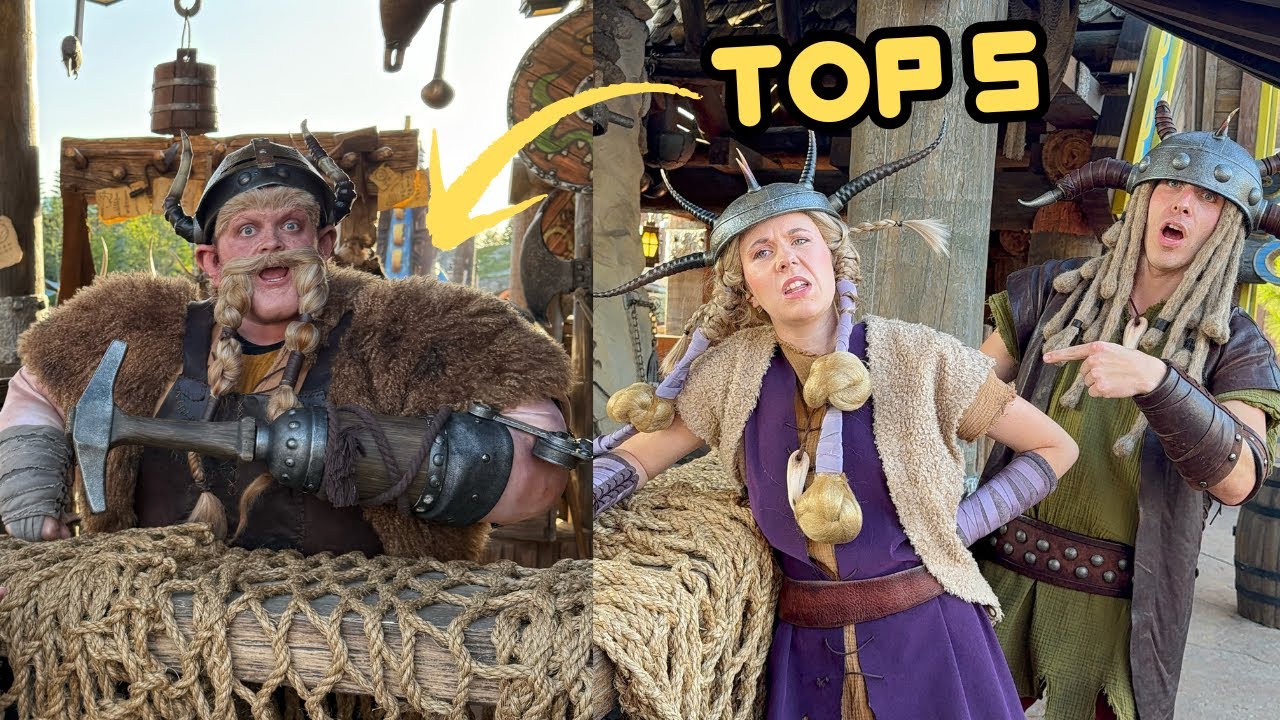 Top 5 How to Train Your Dragon Character Meets at Epic Universe