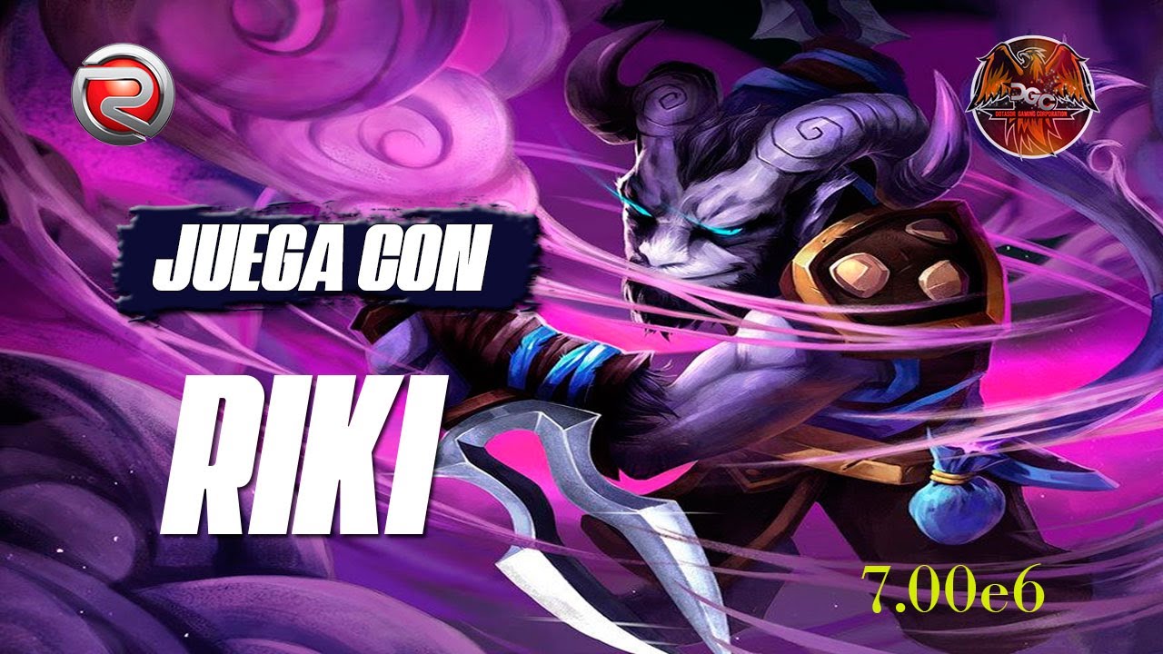 APRENDE A JUGAR CON RIKI - DOTA 1 - 7.00e6