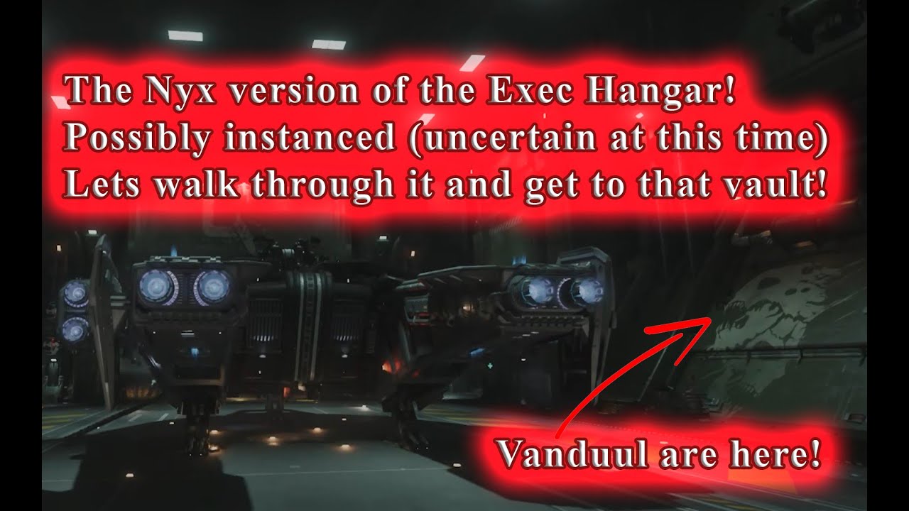 Star Citizen 4.4 PTU, Nyx Vanduul mission that ends with a vault!  Lets walk through it!