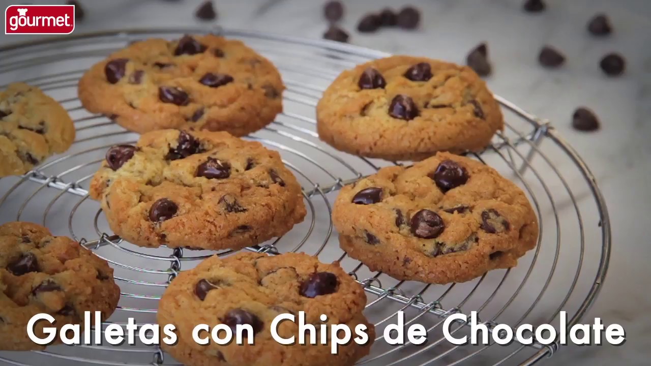 Receta Galletas con Chips de Chocolate | Gourmet