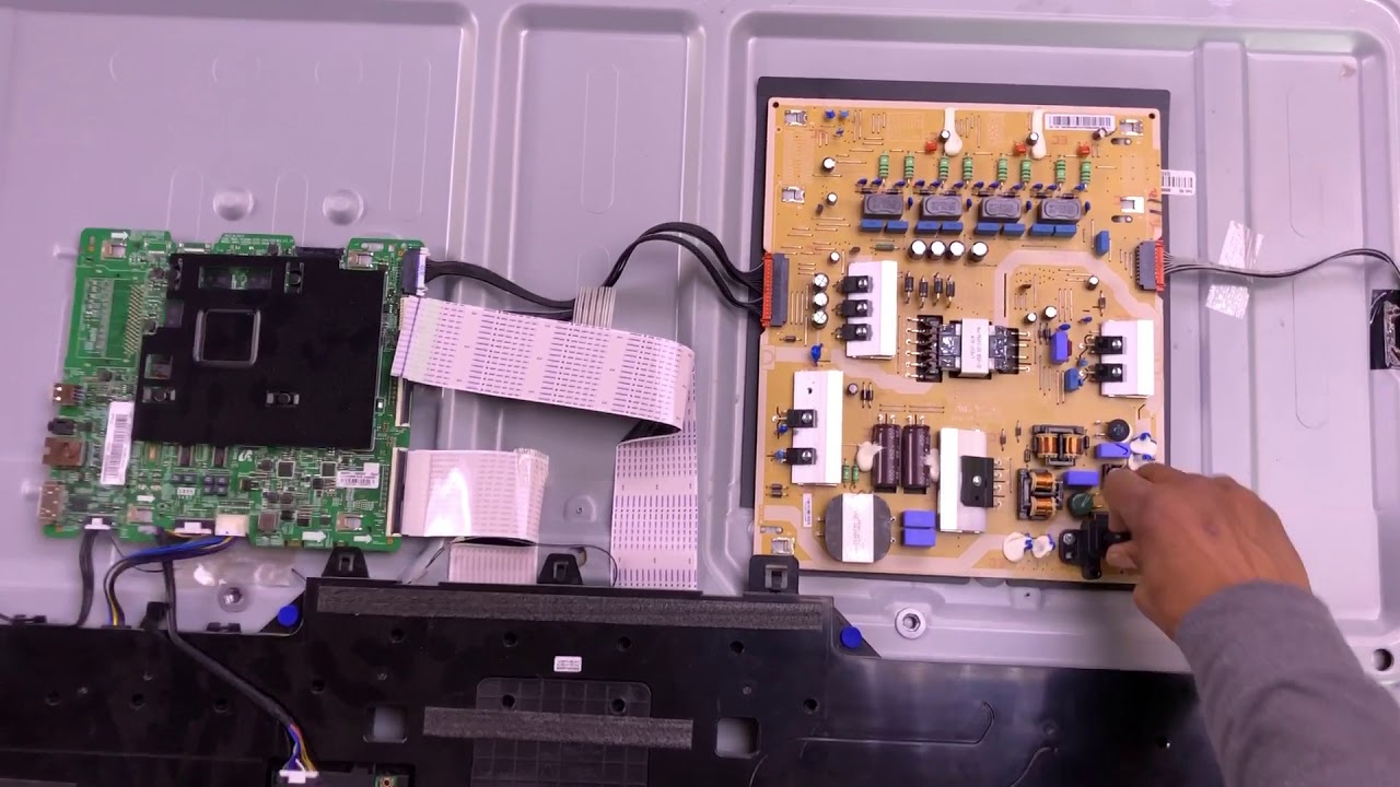 Samsung UN55kS8000F back light on of screen problem