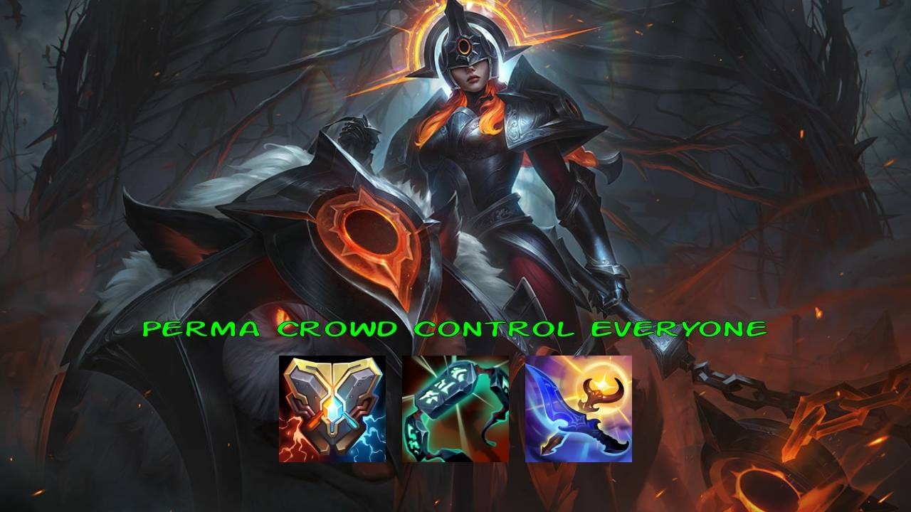 Never letting the enemy team move with Sejuani top