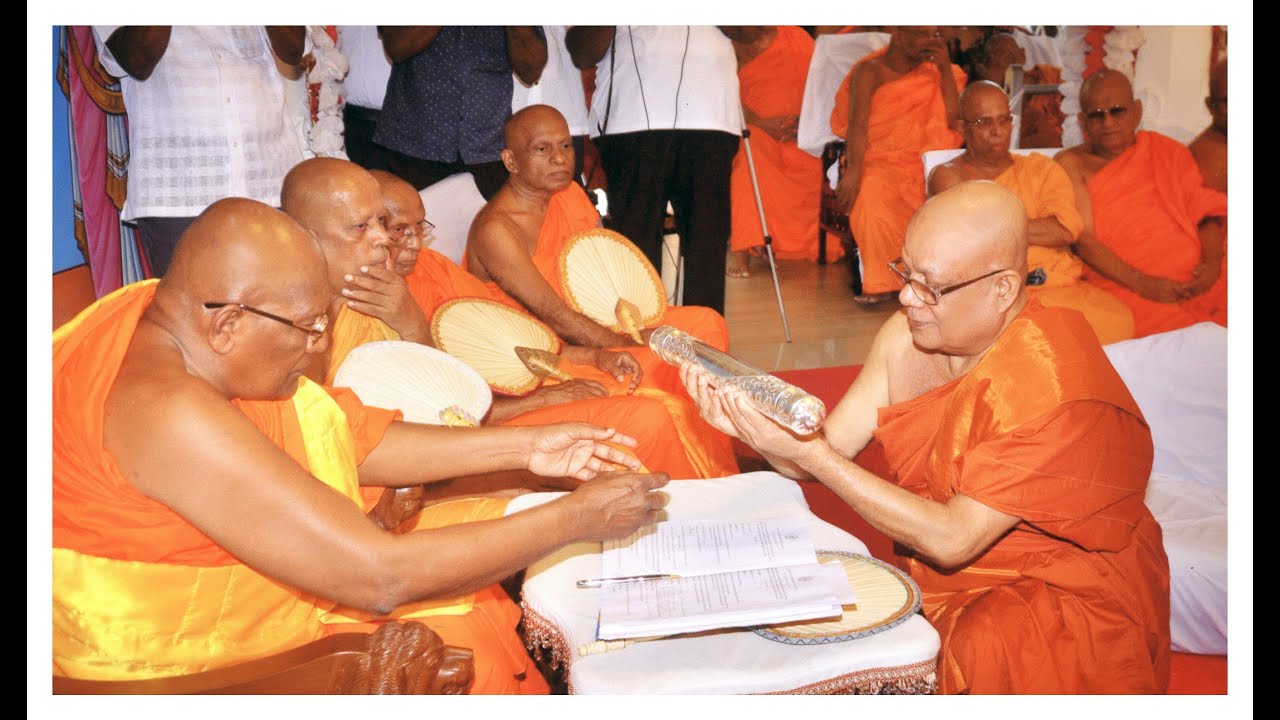 පූජ්‍ය කිරම විමලජෝති ස්වාමීන් වහන්සේ  දක්‍ෂිණ ලංකාවේ ප‍්‍රධාන සංඝනායක ධූරයෙන් පිදුම් ලැබීම.