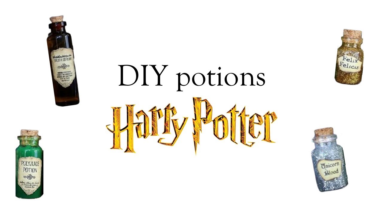 DIY Harry Potter : je fabrique des potions