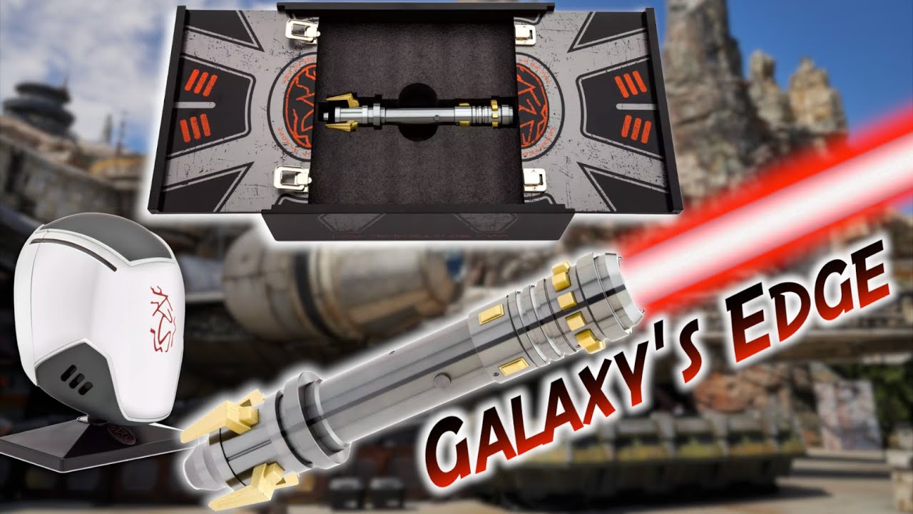 Новинка! Обзор светового меча и шлема «The Ren» из Galaxy's Edge!