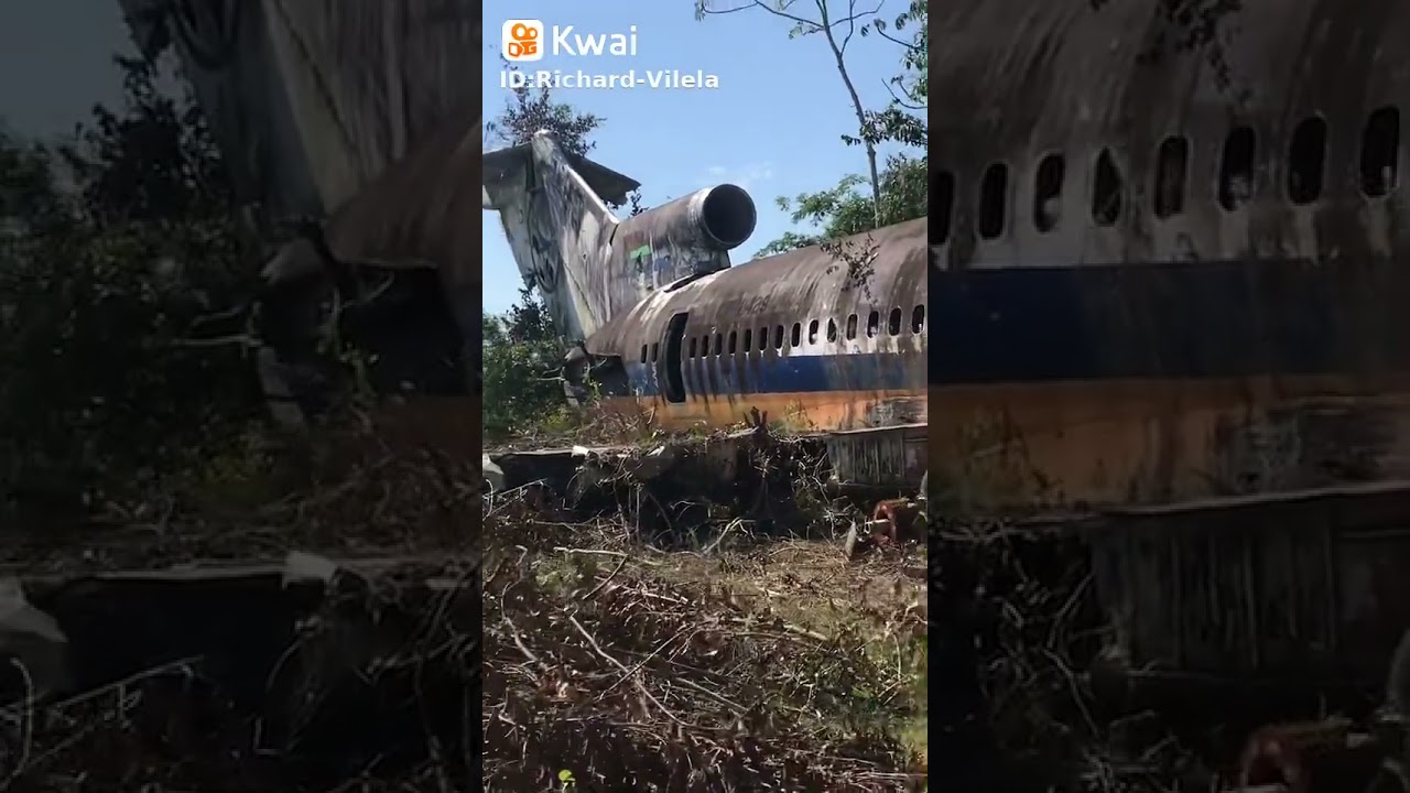 O avi&atilde;o abandonado