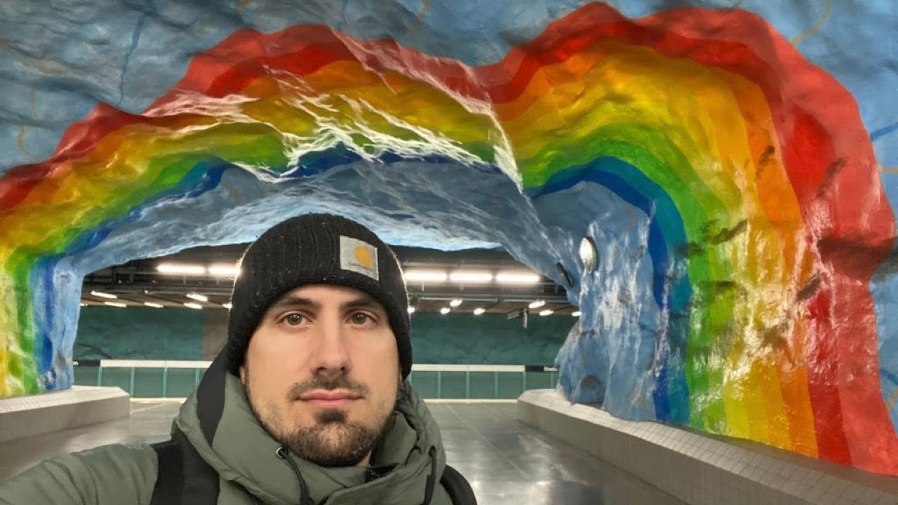 Die Tunnelbana in Stockholm ist pure Kunst 🇸🇪