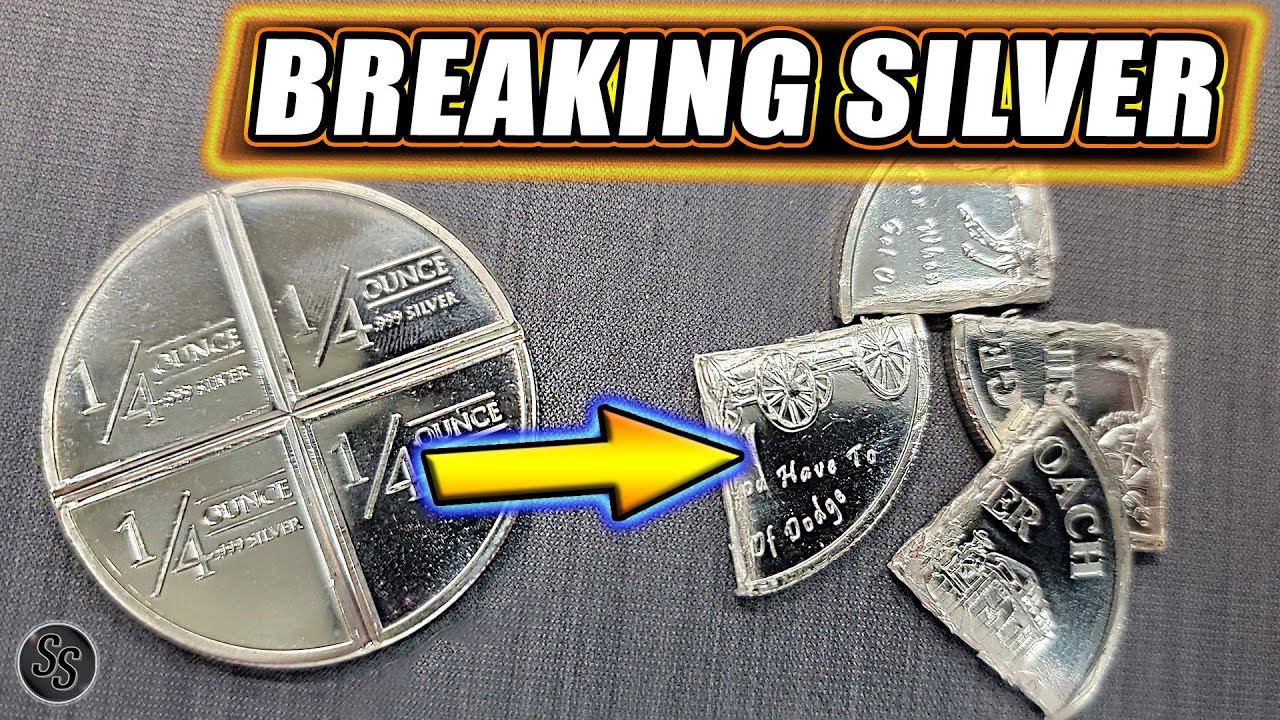 Breaking Silver - 1oz Silver Stagecoach Breakable!