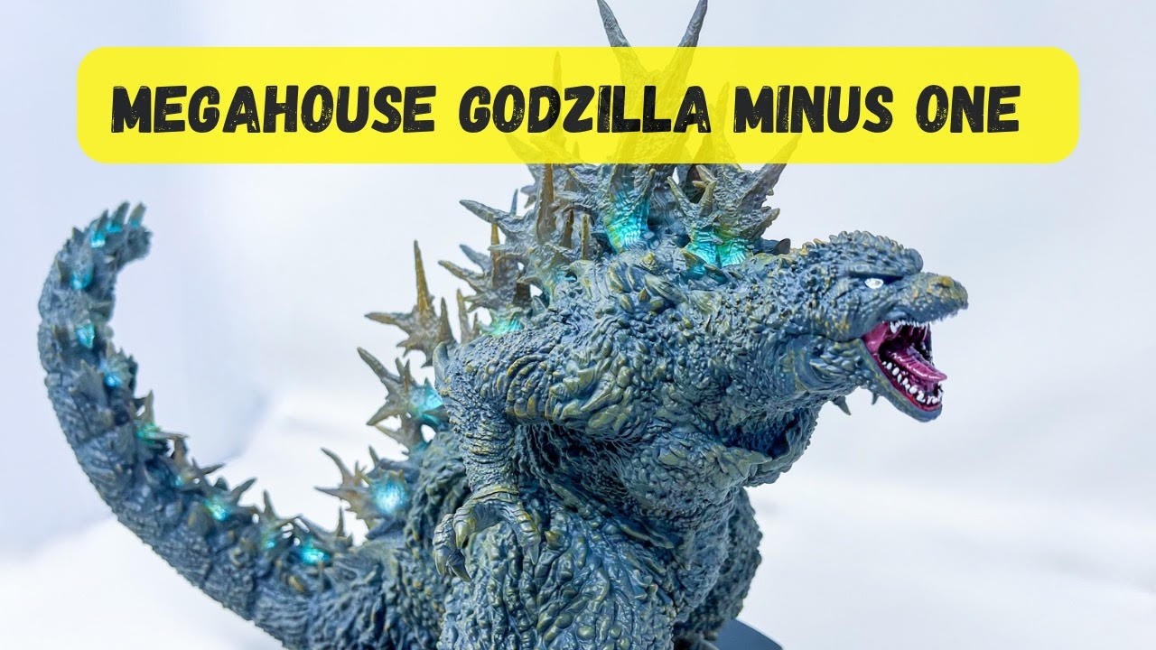 MEGAHOUSE Godzilla Minus One Ultimate Article Monsters Godzilla unboxing and review!!!