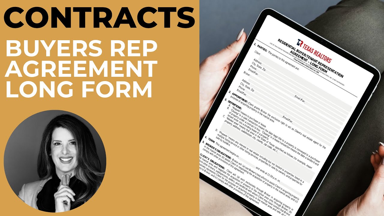 Buyer Representation Agreement...Step-by-Step