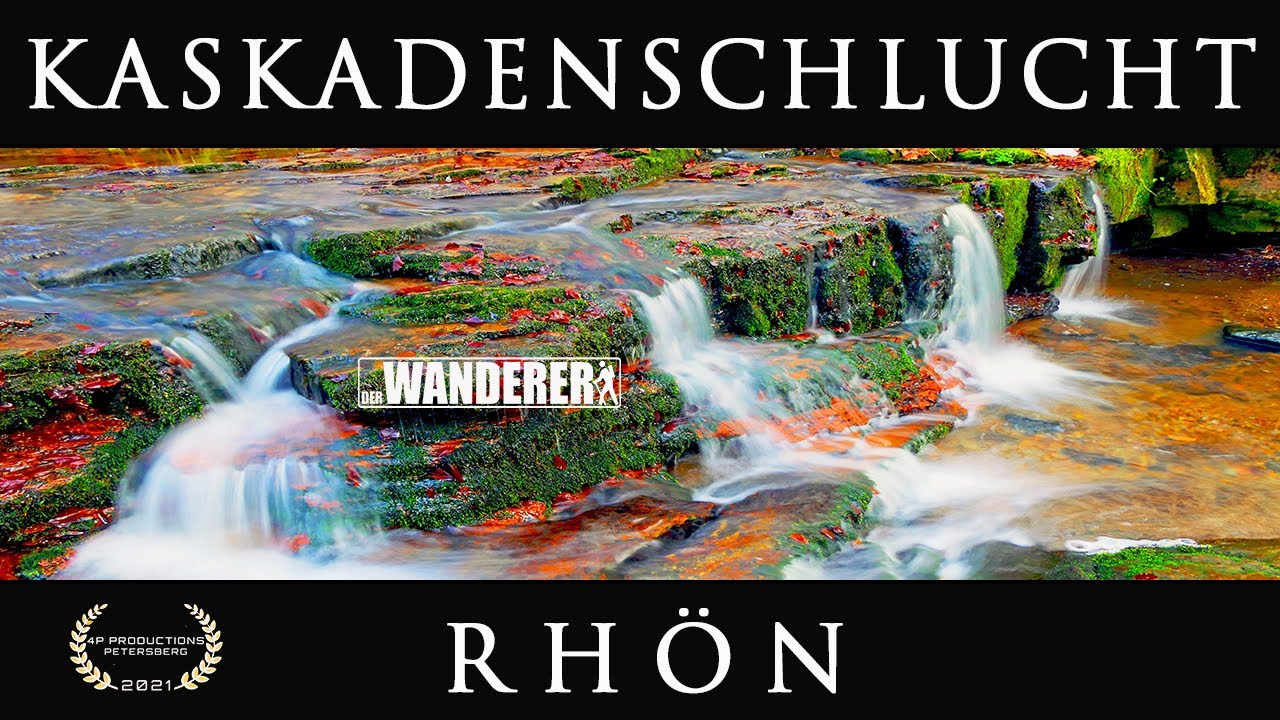 KASKADENSCHLUCHT AM ROTEN MOOR | TOP WANDERUNG RH&Ouml;N | DOKU  DEUTSCHLAND WANDERT IM WINTER