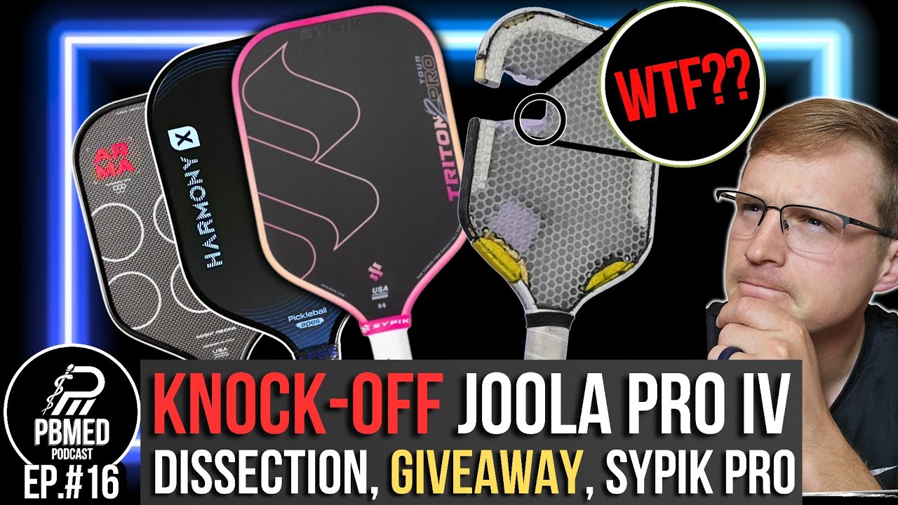 KNOCK-OFF Joola Pro IV DISSECTION, Sypik Triton Pro Gen2, Holbrook ARMA, PB Apes Harmony, GRUVN FOAM