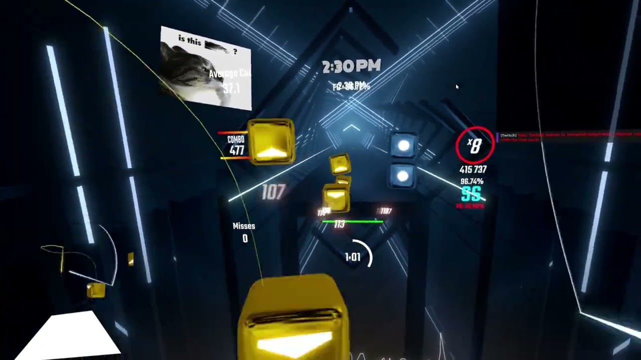 GD in Beat Saber?!