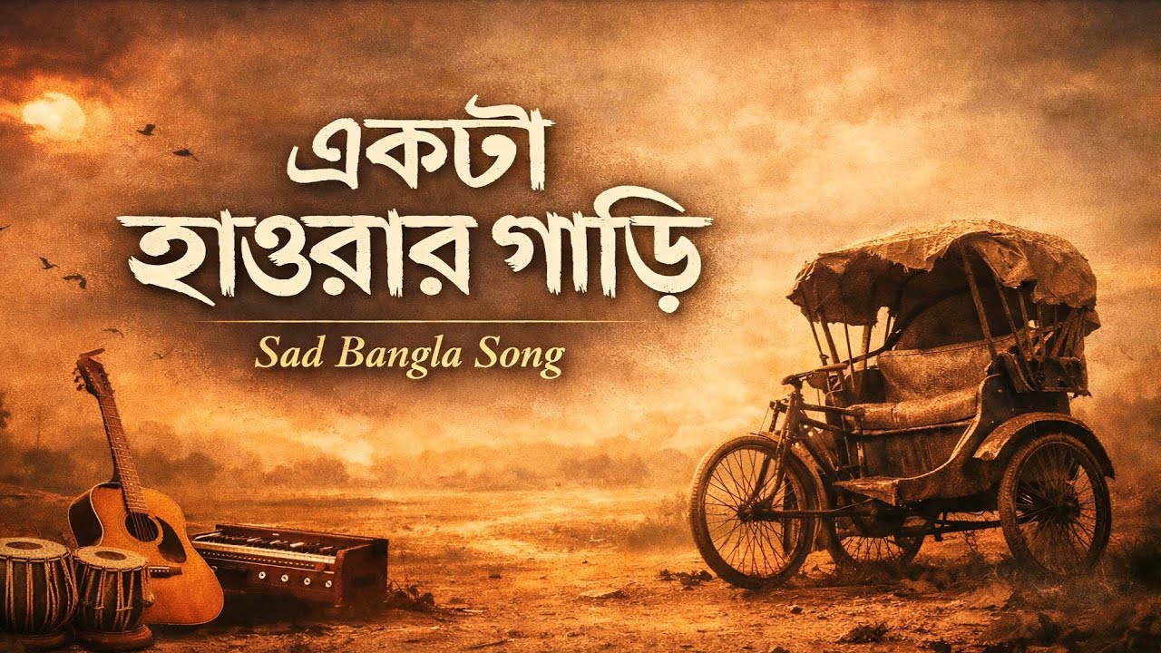 একটা হাওয়ার গাড়ি | Sad Bangla Folk Song | হৃদয় ছুঁয়ে যাওয়া জীবনমুখী গান | Bangla New Song 2026