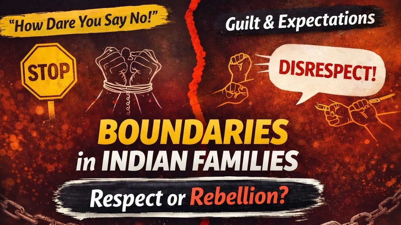 Why Saying ‘No’ in Indian Families Is So Difficult? @conversationswithsakshirajeev 