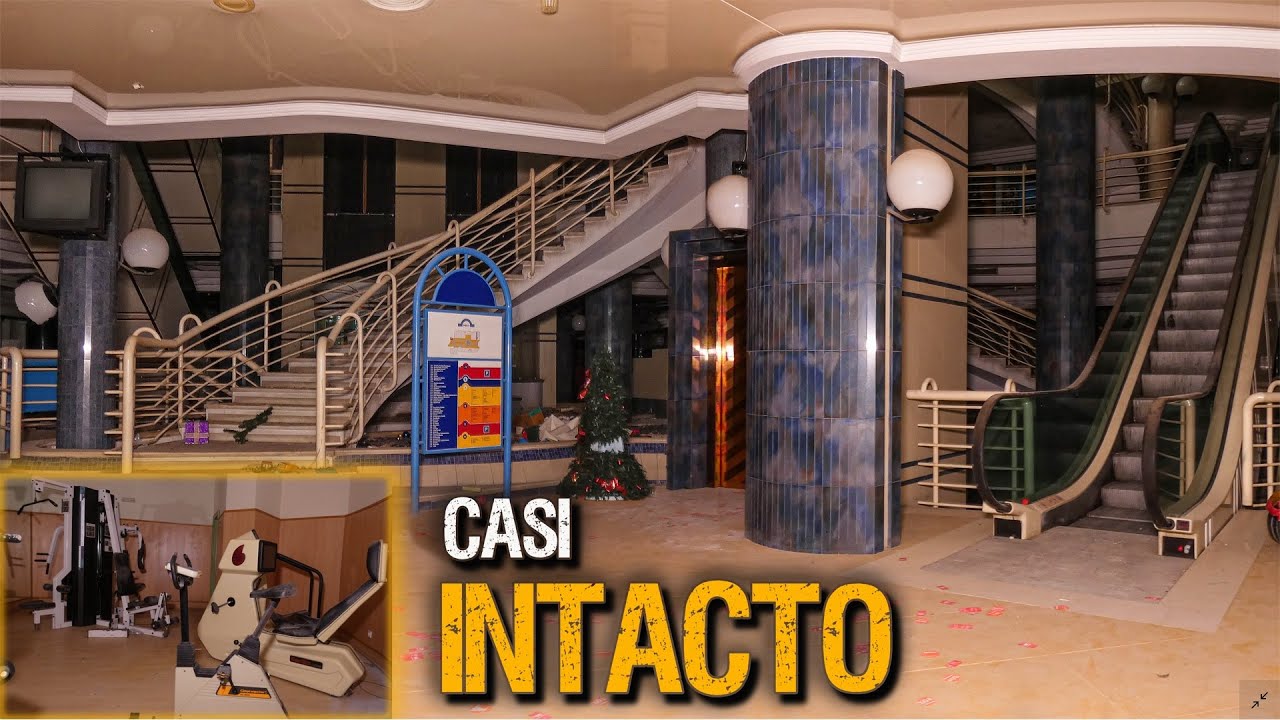 INCREIBLE CENTRO COMERCIAL ABANDONADO INTACTO - lugares abandonados urbex