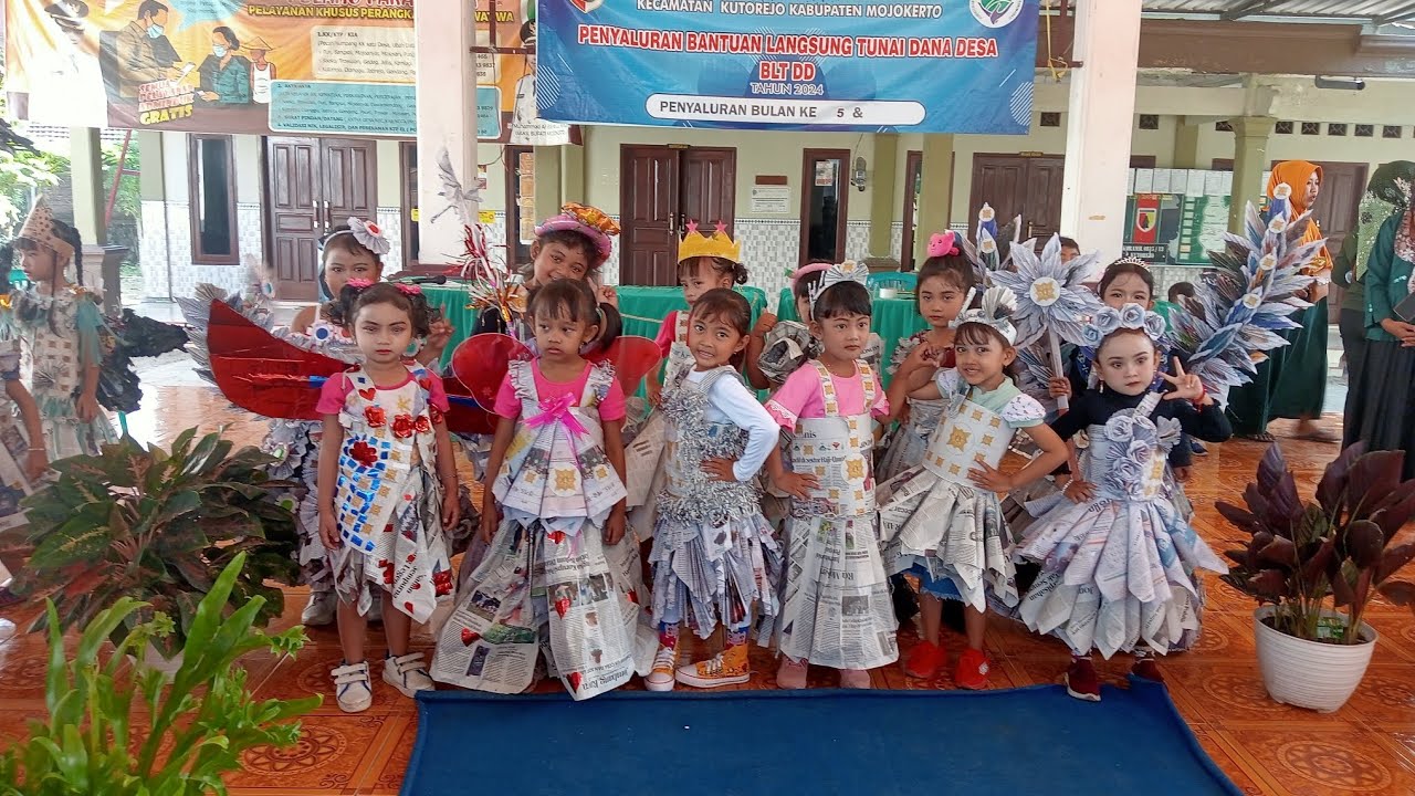 Fashion show baju koran keren 