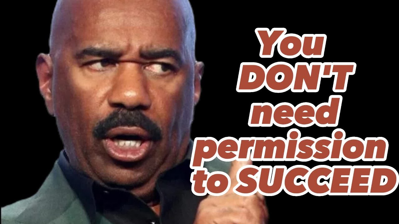 6 minutes Motivation - You don't need permission to Succeed by Steve Harvey