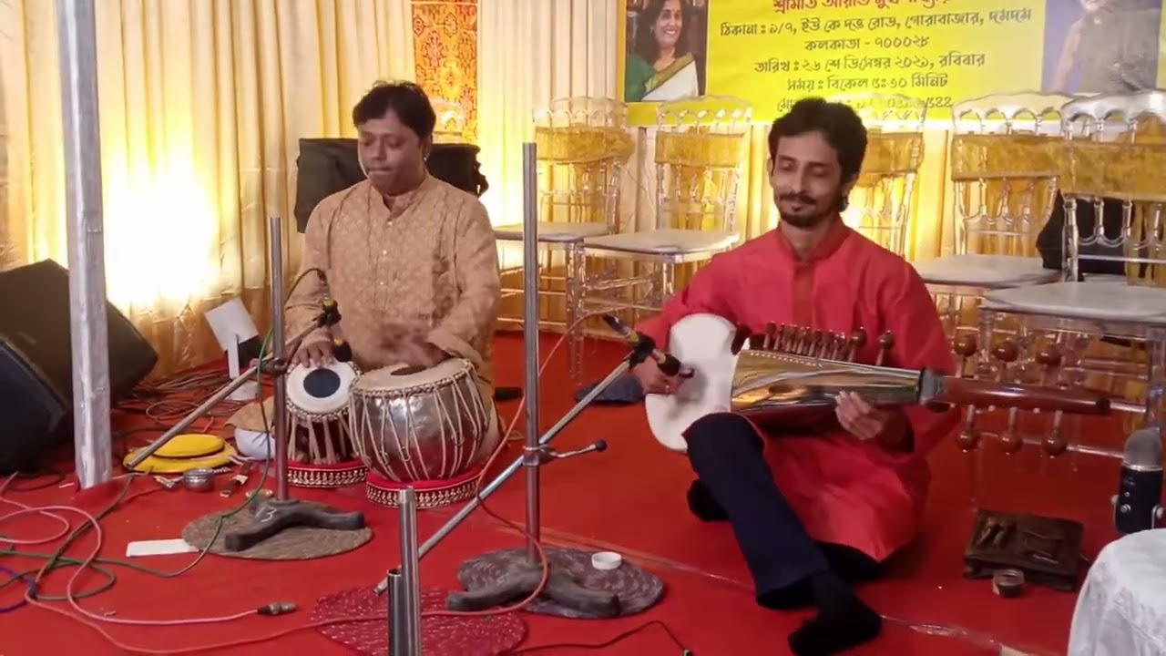 Raga Khambaj by Anirban Banerjee on Sarod  Tabla by Anirban Dasgupta 