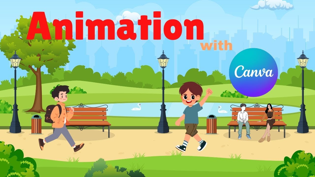Canva Cartoon Animation Tutorial for Beginners | Animation Tutorial #canva