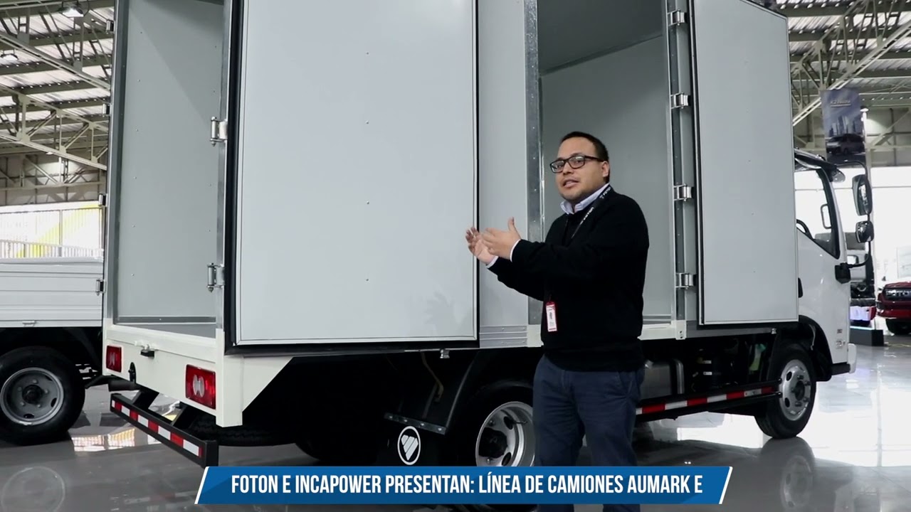 IncaPower y Foton presentan la nueva versión de camiones de hasta 3 Ton