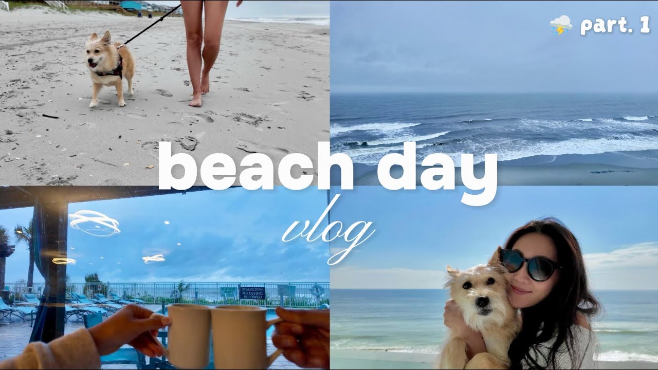 Myrtle Beach Vlog🌧️ | Tropical Storm, Gym, and More  (Pt. 1)