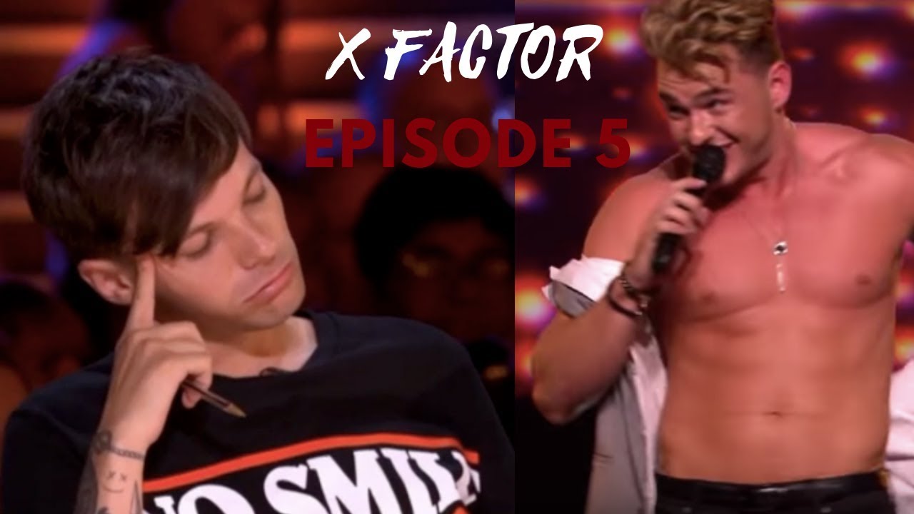 LOUIS TOMLINSON AS A JUDGE AT THE X FACTOR | All moments week 5