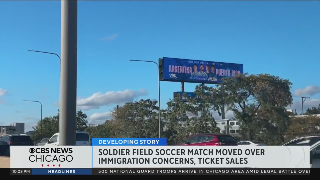 Soldier Field soccer game moved, marathon runners worried over ICE operations