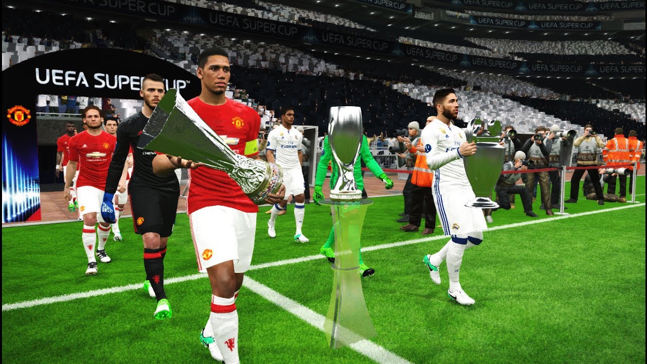 Финал Суперкубка УЕФА 2017 | Реал Мадрид — Манчестер Юнайтед | Геймплей PES 2017 для ПК