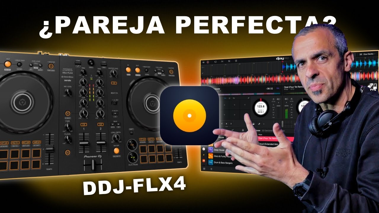 TUTORIAL: Introducción a djayPro con la controladora DDJ-FLX4